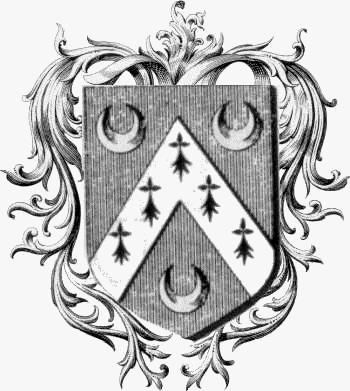 Escudo de la familia Febvre - ref:44325