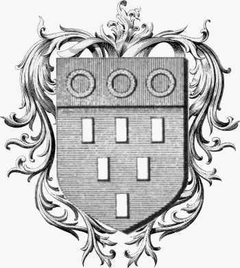 Coat of arms of family Ferrouillet