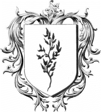Coat of arms of family Fite - ref:44349