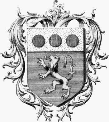 Wappen der Familie Flecelles - ref:44353