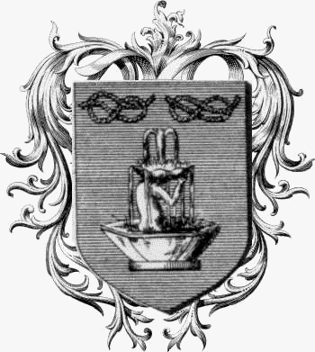 Coat of arms of family Fond - ref:44361
