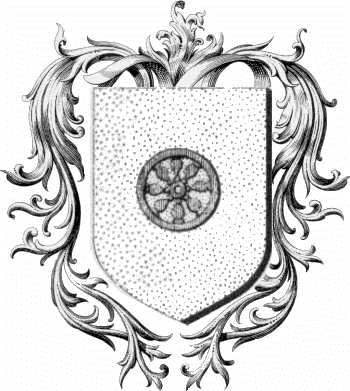 Escudo de la familia Fosse - ref:44374