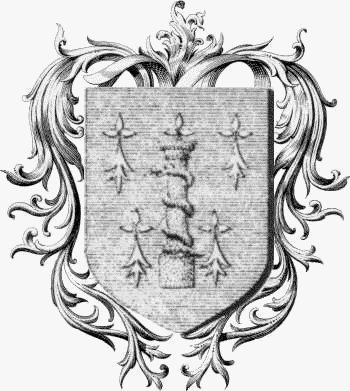 Wappen der Familie Fouche - ref:44378