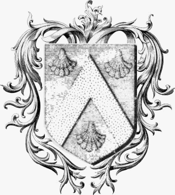 Coat of arms of family Fougeray - ref:44380