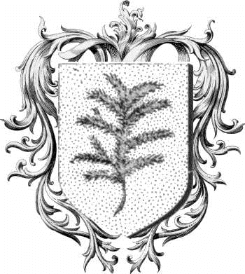 Wappen der Familie Fougeres - ref:44381