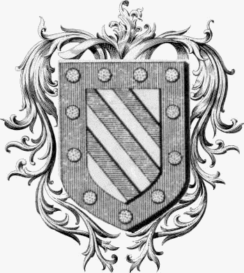 Escudo de la familia Fournel - ref:44389