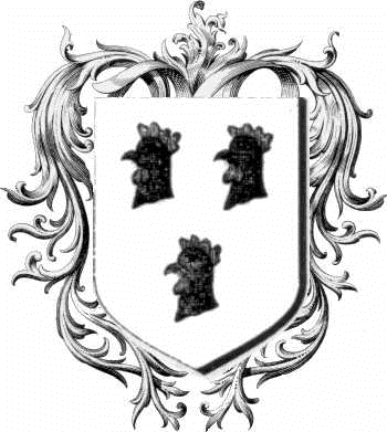 Coat of arms of family Frost - ref:44411