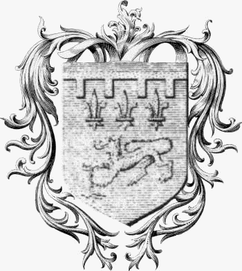 Wappen der Familie Baglion - ref:44421