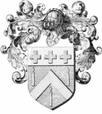 Coat of arms of family Gazailhan - ref:44472