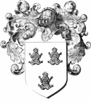 Wappen der Familie Gazet - ref:44473
