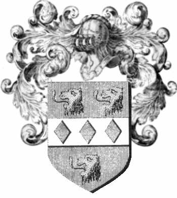 Wappen der Familie Gellee - ref:44476