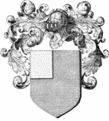 Coat of arms of family Gendron - ref:44477
