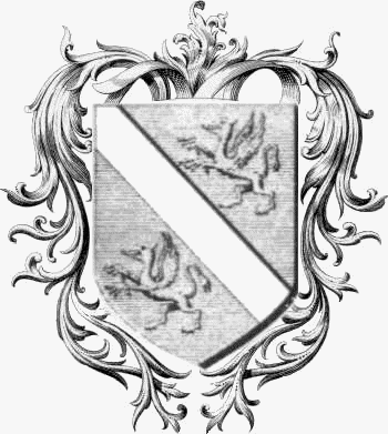 Wappen der Familie Baillet - ref:44480