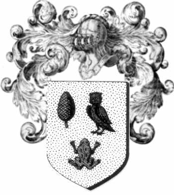 Coat of arms of family Gervais - ref:44485