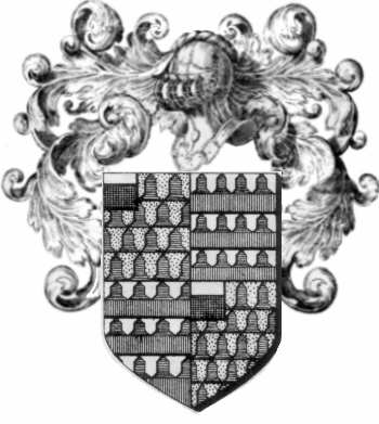 Coat of arms of family Ghaisne De Bourmont