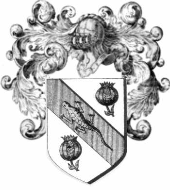Escudo de la familia Gicqueau - ref:44495