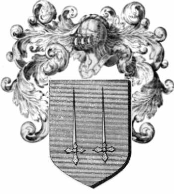 Wappen der Familie Gigeou - ref:44498