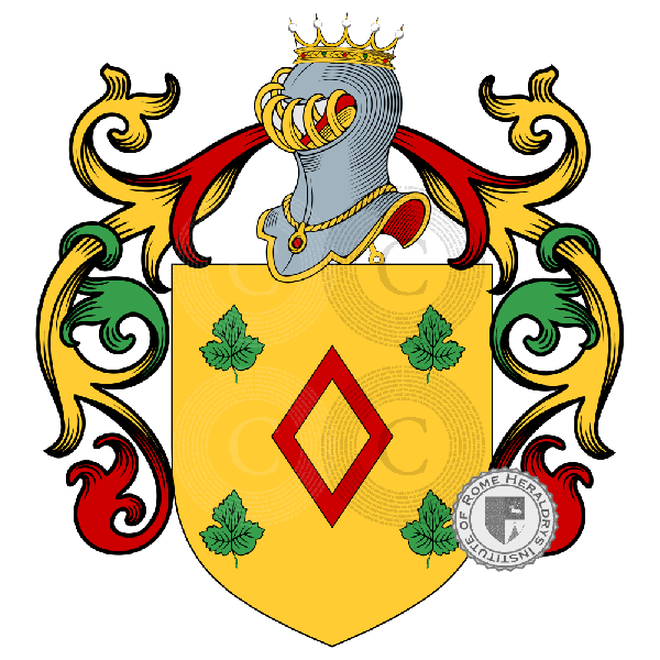 Coat of arms of family Gigaut