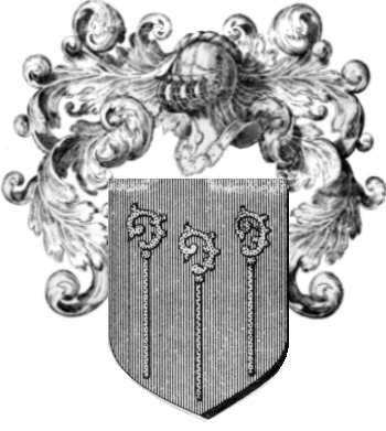 Coat of arms of family De Grezy