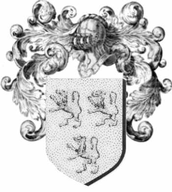 Coat of arms of family De Rochebouet