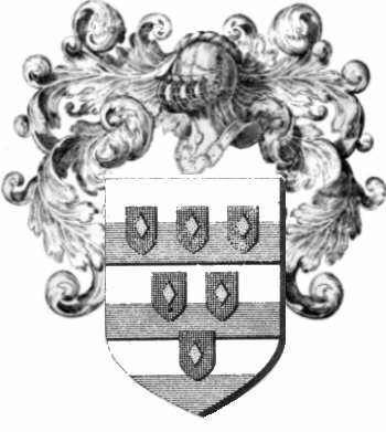 Coat of arms of family Groulet