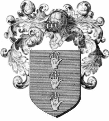 Coat of arms of family De Guengat