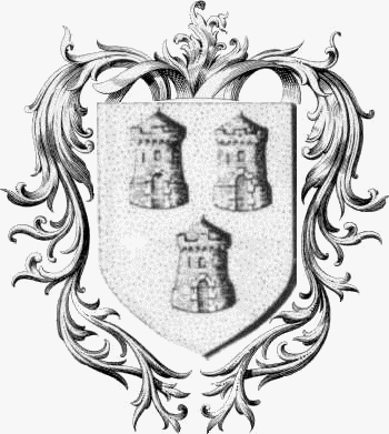 Coat of arms of family Battistini