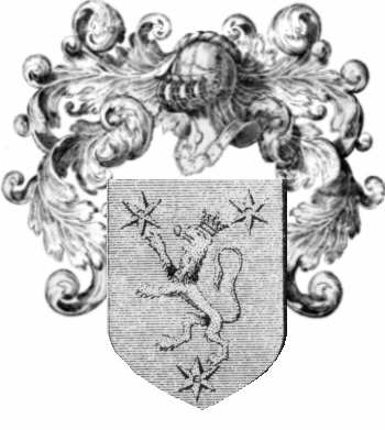 Escudo de la familia De La Villebiot