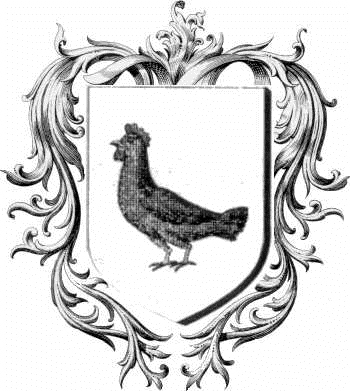 Coat of arms of family Jarnac