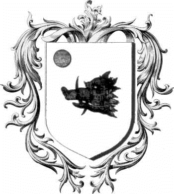 Coat of arms of family Giaretti
