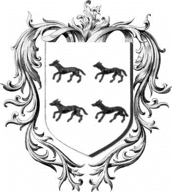 Coat of arms of family Jaureguy