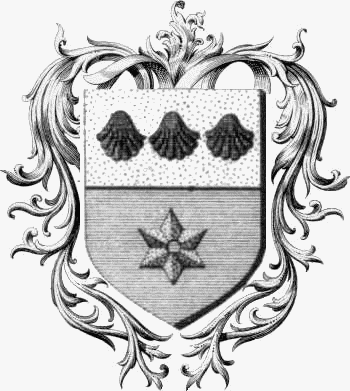 Coat of arms of family Barde