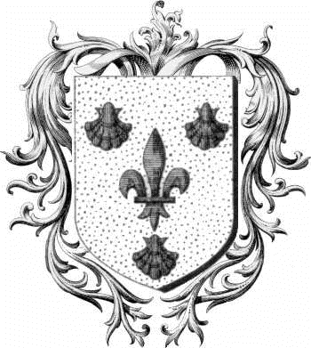 Escudo de la familia De Kerantour