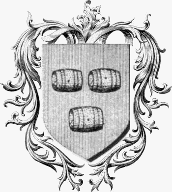 Coat of arms of family Barillon