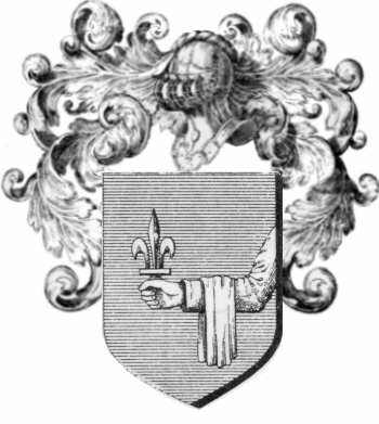 Coat of arms of family Marchegay