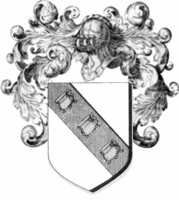 Coat of arms of family Marsillac