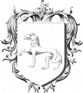 Coat of arms of family Marzain