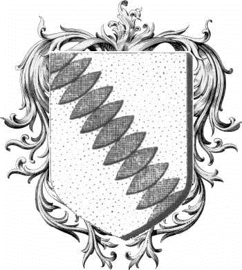 Escudo de la familia De Melesse