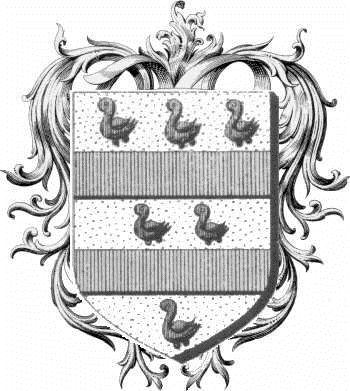 Coat of arms of family Melay