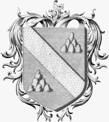 Coat of arms of family De Monti