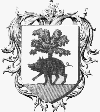 Coat of arms of family Maurion