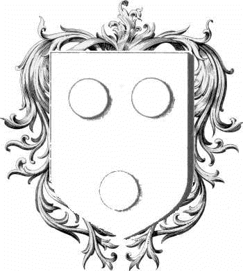 Coat of arms of family Ninon
