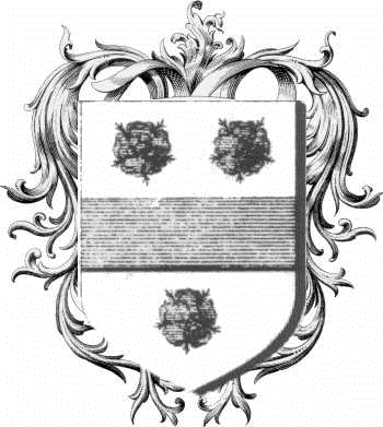 Coat of arms of family Nehou