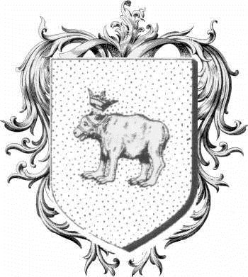 Coat of arms of family D'Orcises