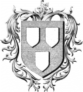 Coat of arms of family Basouges