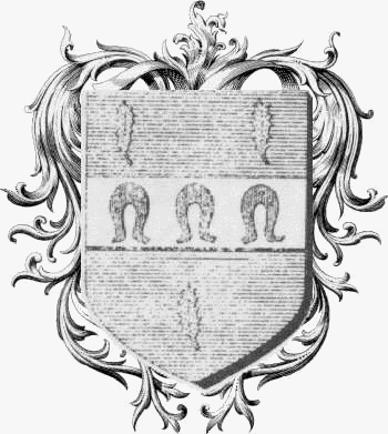 Wappen der Familie Palasne