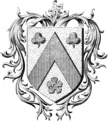 Coat of arms of family Batonneau