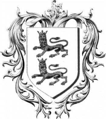 Coat of arms of family Baterel