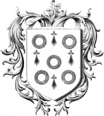 Escudo de la familia Rarecourt