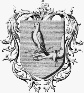 Escudo de la familia La Rochelle